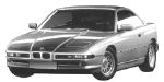 BMW E31 B1821 Fault Code